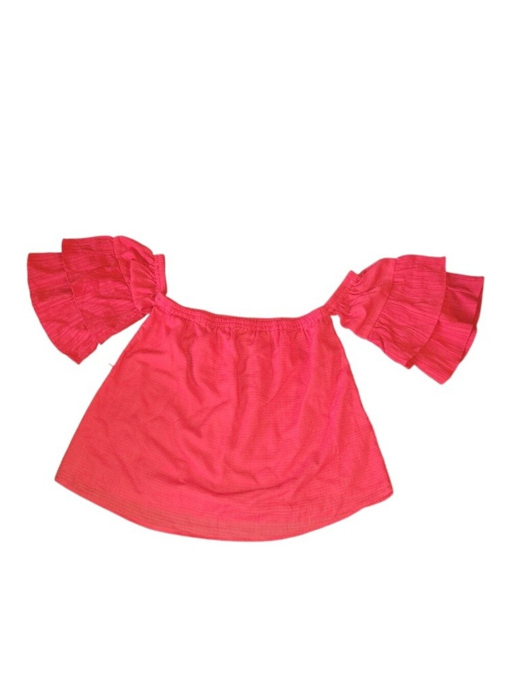 Suboo Off Shoulders Top Ruffle Sleeve - Picture 10 of 16